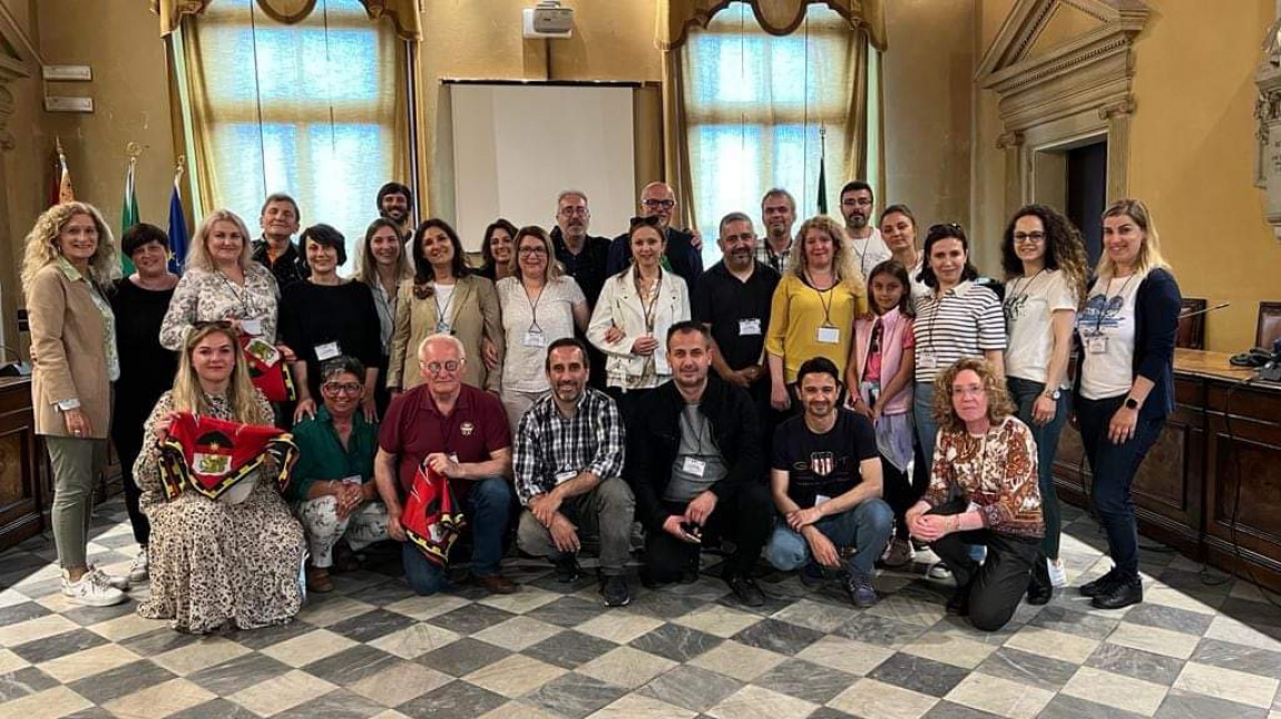 Erasmus+ IPA - Information Processing Agents projemizin  İtalya Montagnana Hareketliliği  1.Gün